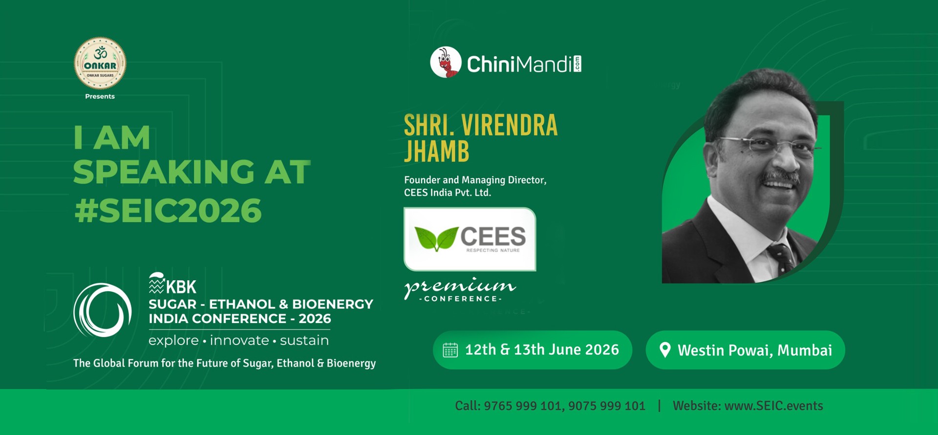 KBK - Sugar - Ethanol & Bioenergy India Conference - 2026